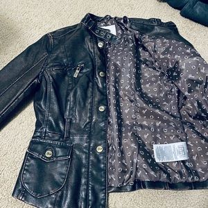 Guess Leather Moro Jacket